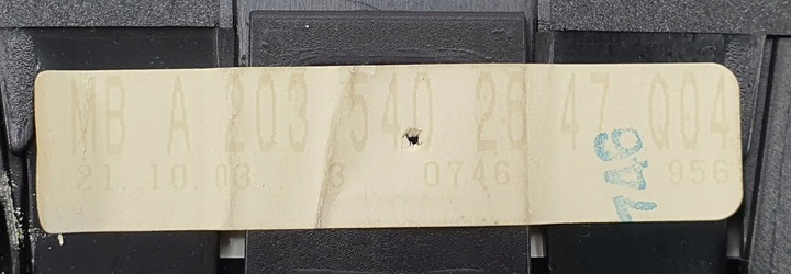 фото №7, Спидометр mercedes w203 a2035402647 европа