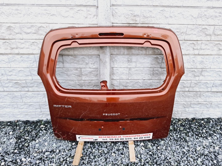 фото №1, Крышка багажника крышка зад задняя peugeot rifter 2018- #8412