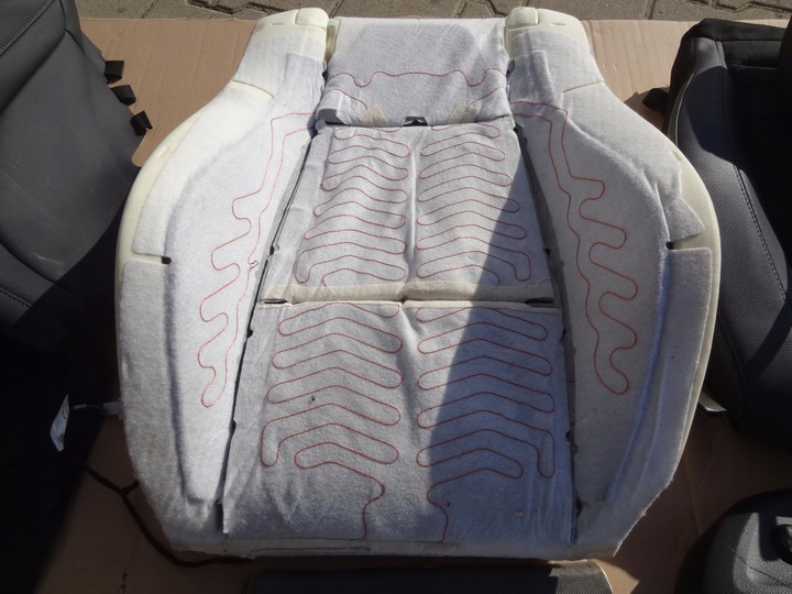фото №14, Спинка губка сидіння шкіра праві перед mercedes gle w167 bez подушки