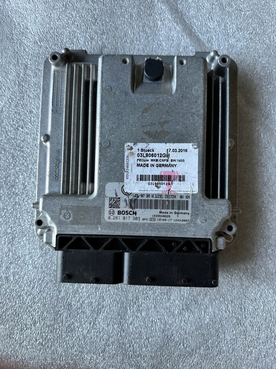 фото №1, Vw amarok 2.0 tdi комп'ютер 03l907309ac....