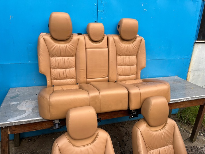 фото №14, Porsche cayenne s i 7l сиденья kanpa кожа 03-