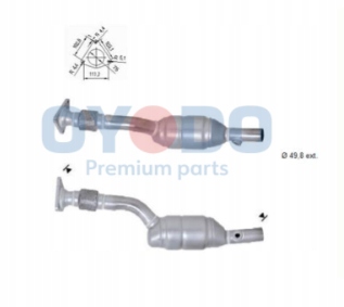 фото №2, Каталізатор renault