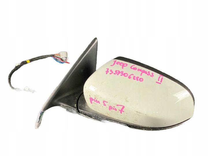 фото №1, Jeep compass ii зеркало внешние левая 5+7pin