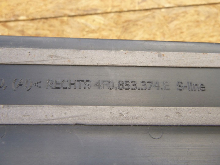 фото №5, Audi a6 c6 s-line планка накладка порогова поріг