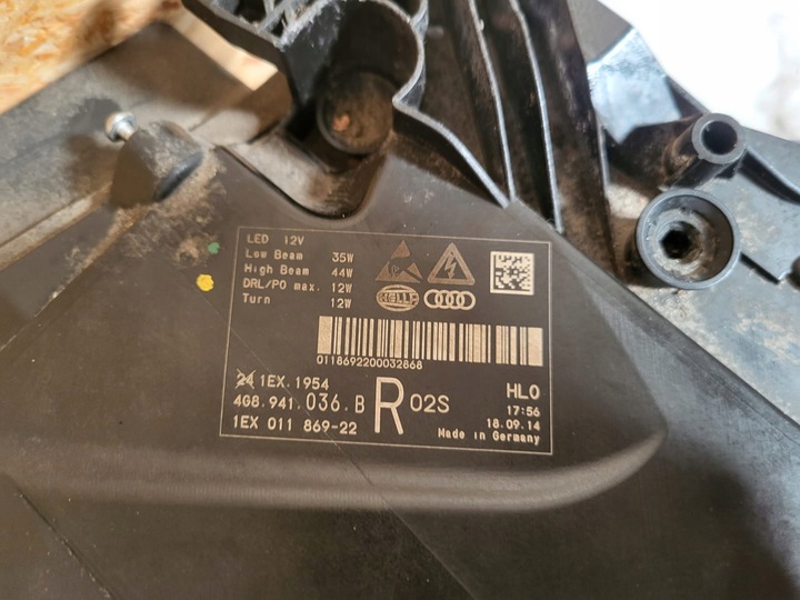 фото №7, Лампа audi rs7 рестайлінг matrix 4g8941035b 4g8941036b