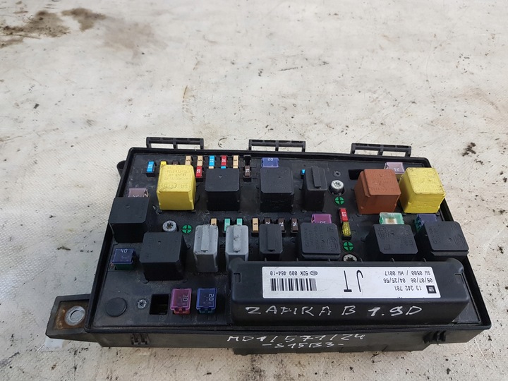 фото №3, Модуль bsi коробка запобіжників 13242781 opel zafira b 1.9d