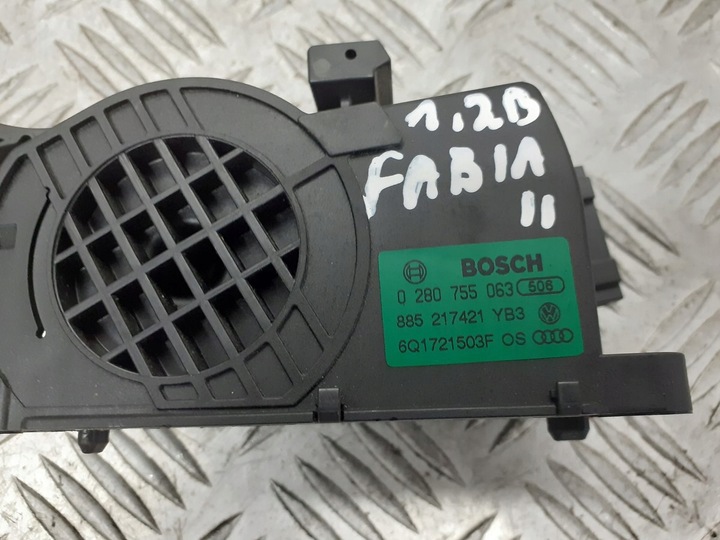 фото №6, Потенціометр газу skoda fabia ii 1.2