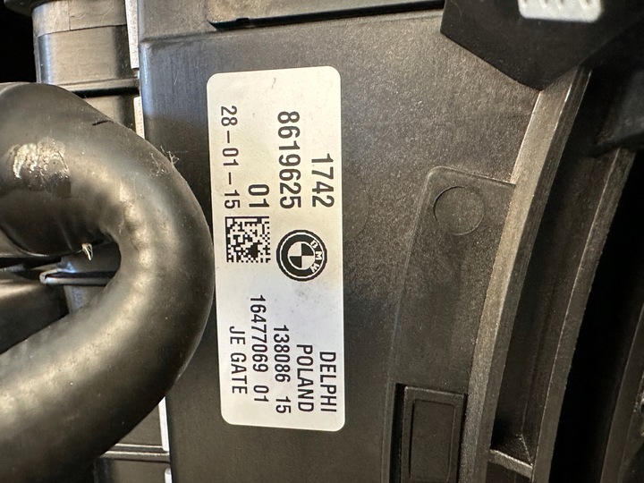 фото №11, Bmw 7 g11 g12 750i pas переднє підсилювач радіатор радар комплект 8484639
