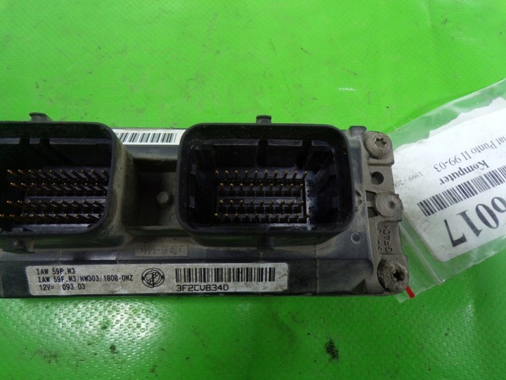 фото №5, Fiat punto ii 1.1 8v блок управления двигателем (эбу, компьютер двигателя) hw303 iaw59fm3