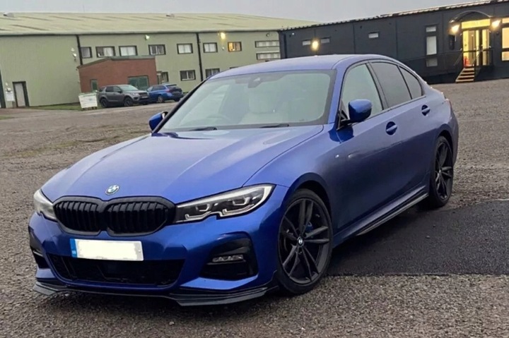 фото №16, Накладка порогів bmw g20 g21 планки пороги бічні m набір чорний блиск