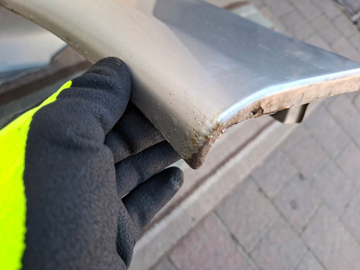 фото №9, Крыло левый перед porsche boxster 986 серебряный l92u 99r