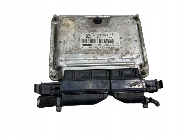 фото №1, Блок керування двигуна toledo ii 1.9 tdi 038906012bt 0281010229