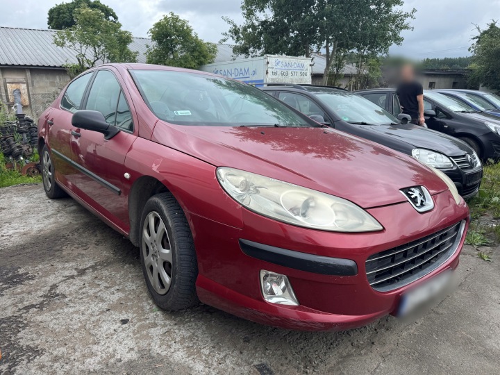 фото №15, Peugeot 407 sedan крышка багажника зад задняя код краски kkqd