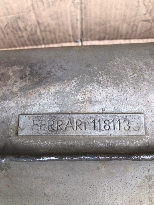 фото №7, Глушитель выхлоп ferrari 208 gtb turbo оригинальный