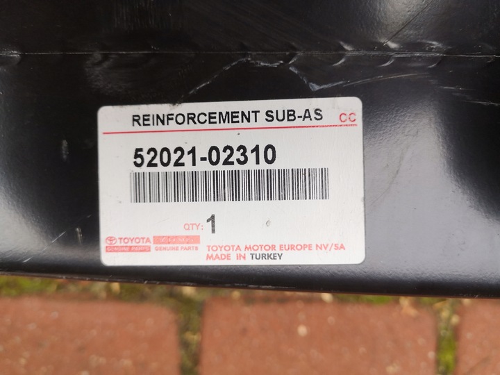 фото №6, Toyota corolla xi e16 e18 13+ балка бампера перед