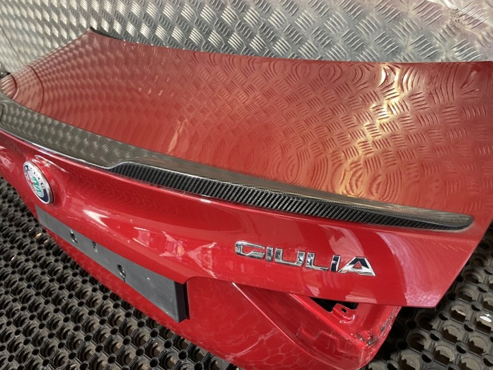 фото №4, Alfa romeo giulia qv крышка багажника