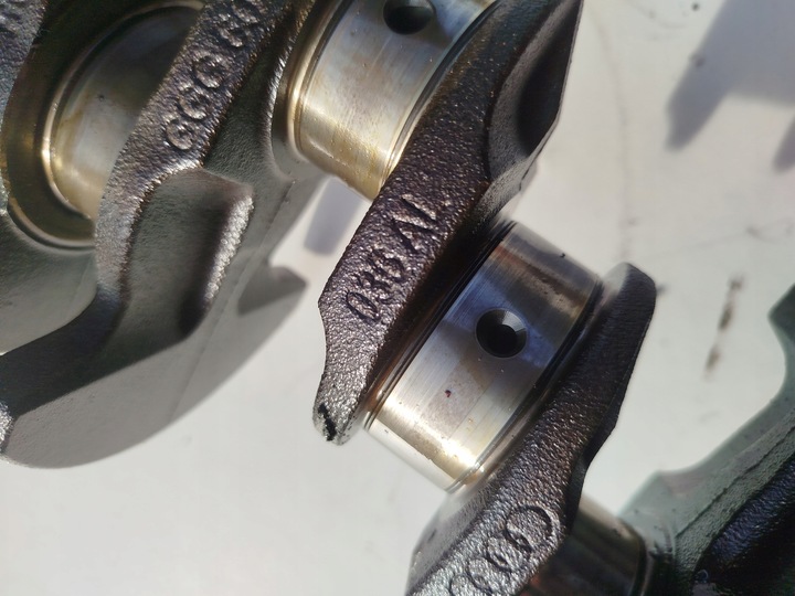фото №8, Wał коленчатый 1.4 16v bxw skoda fabia ii vw polo seat ibiza 4