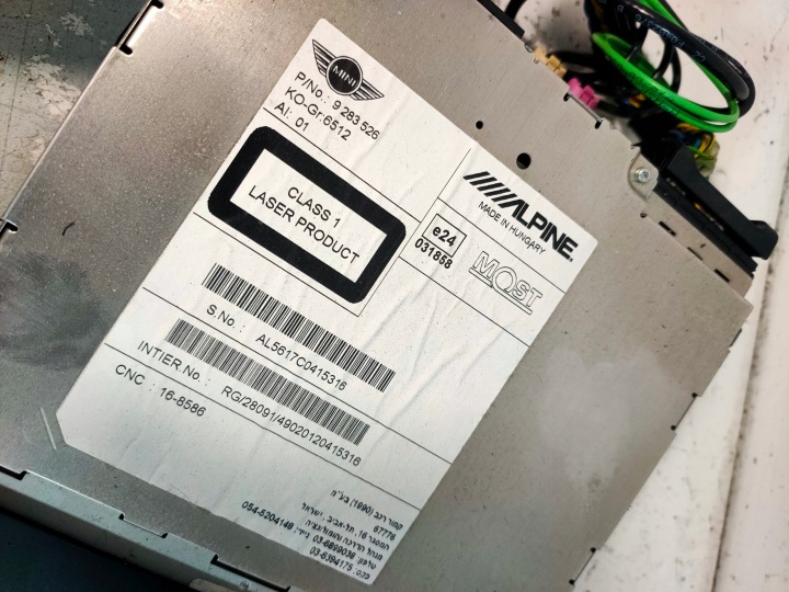 фото №3, Магнитола cd mini countryman r55 r56 r57 r60 r61 9283526