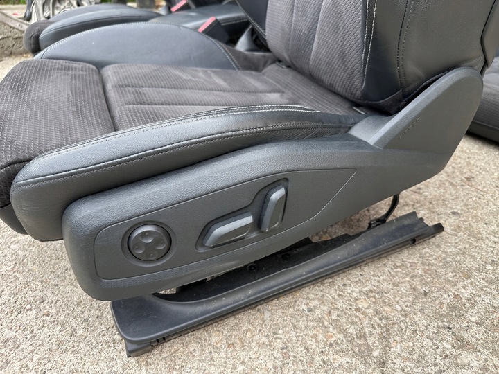 фото №8, Audi a5 f5 8w s-line купе сиденья комплект сидений алькантара подогрев электрика