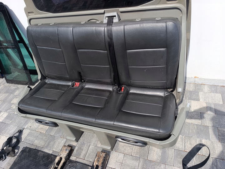 фото №3, Vw t5 t6 надбудова голландська ковзна напрямна стіна перегородкова сидіння шкіра