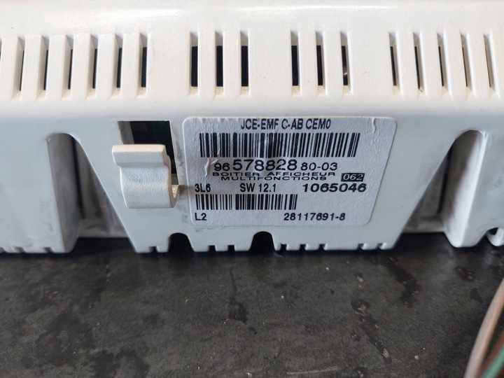 фото №6, Монітор / дисплей / екран citroen c4 i 96578828