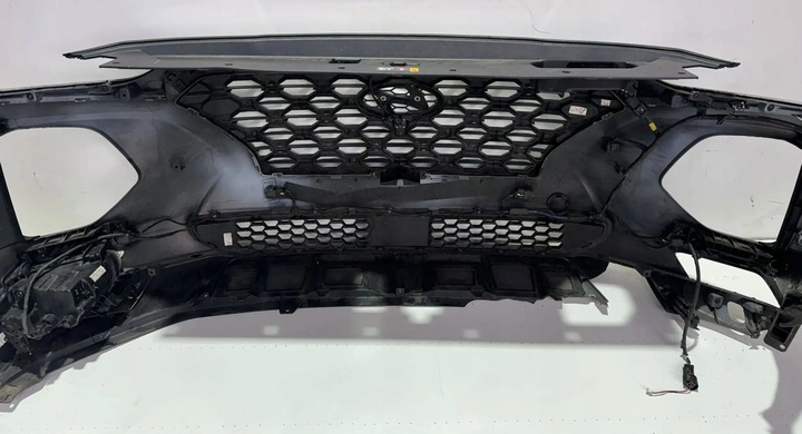 фото №7, Hyundai santa fe iv бампер перед переднє