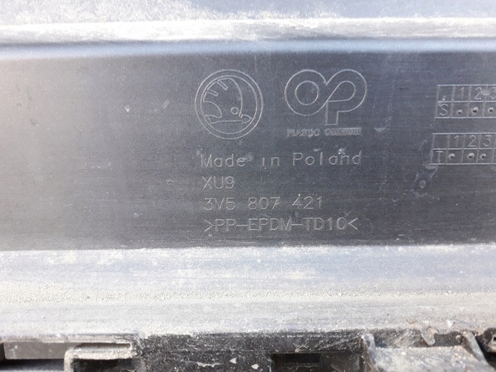 фото №12, Skoda superb 3 iii sedan 15- бампер задній зад 3v5807421