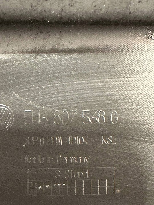 фото №7, Vw golf viii 8 gti clubsport 20- спойлер бампера зад задній 5h6807568g