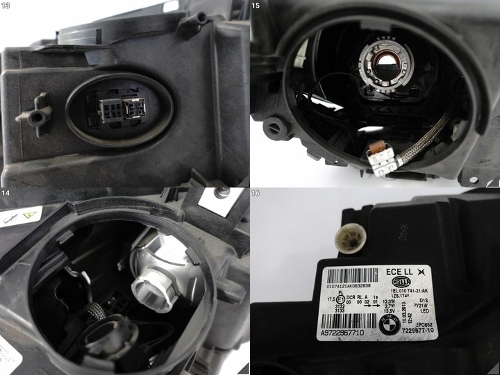 фото №11, Bmw 1 f20 f21 11-14 vfl лампа ксенон + led некерована ліва перед європа