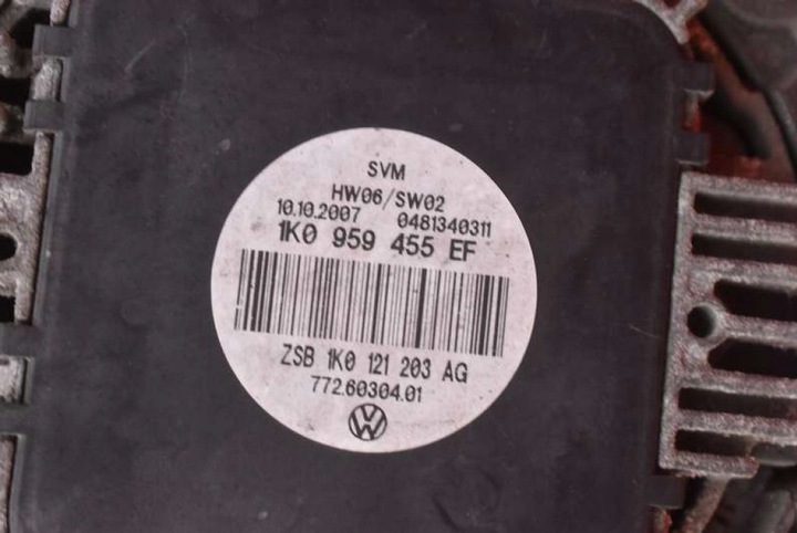 фото №8, Вентилятор 1k0121205aa vw passat b6 1.9 tdi 105 km 05-10