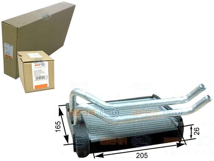 фото №1, Behr hella обігрівач hyundai santa fe 2.0 crdi