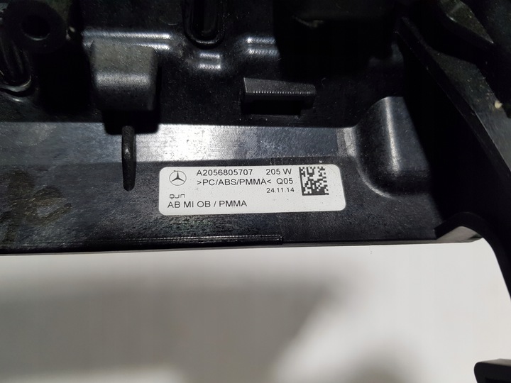 фото №7, Рамка кондиционера панель среднего a2056805707 mercedes c w205