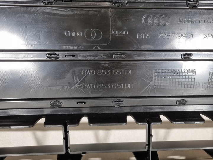 фото №7, Audi a4 8w0 b9 рестайлінг решітка решітка радіатора перед чорний