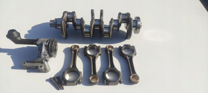 фото №1, Wał колінчастий насос шатуни vw transporter t5 2.0 tdi cr caa cch cxb