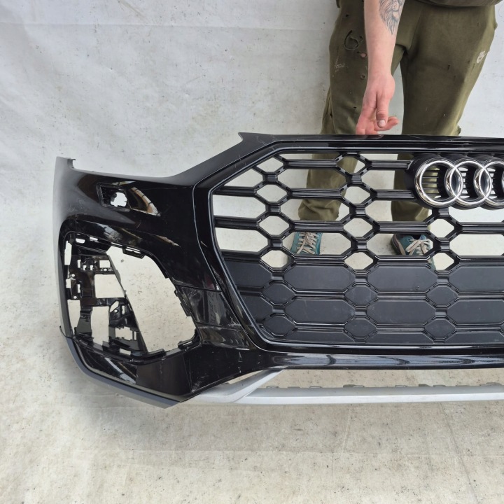 фото №8, Audi q5 ii 80a s-line рестайлинг 20- бампер перед передний решётка 80a807437p