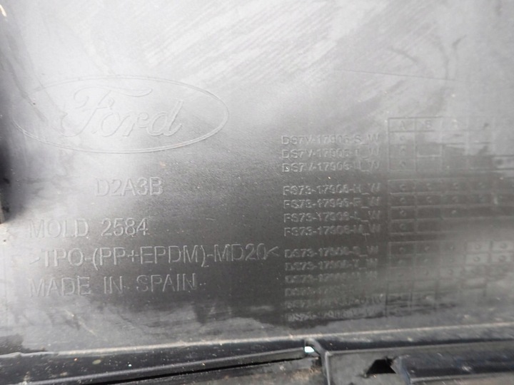 фото №11, Ford mondeo v 5 mk5 універсал 14-22 бампер зад 6xpdc