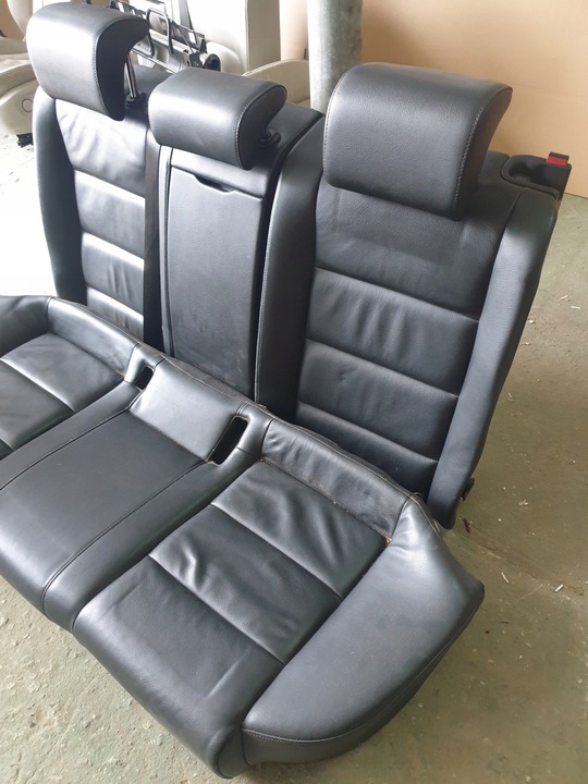 фото №10, Audi a6 c6 рестайлинг сиденья комплект кожа электрика