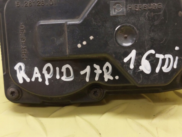 фото №7, Skoda rapid ii 1.6 tdi дросельна заслінка 5q0253691k