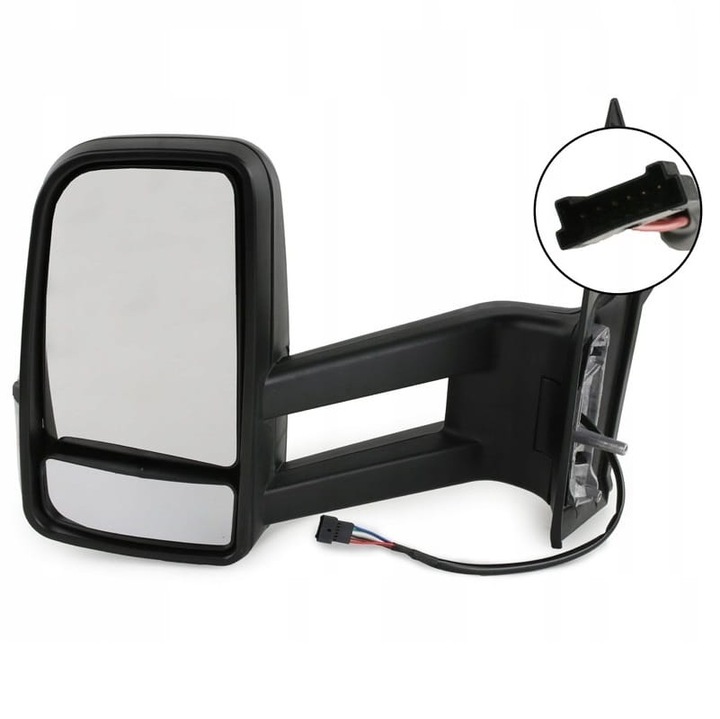 фото №4, Зеркало левая длинные sprinter crafter 2006-17 электрический