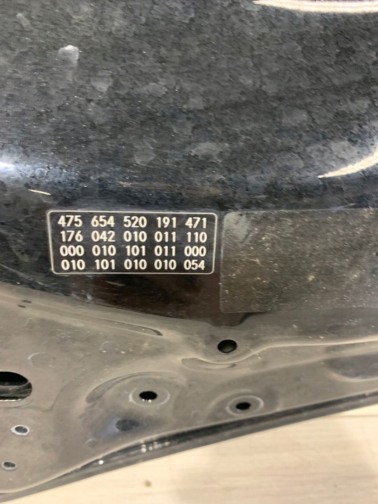 фото №7, Mercedes a-klasa w176 12-18 капот кришка grad