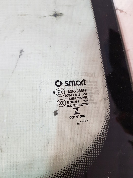 фото №7, Скло лобове оригінал smart fortwo ii 451 eu