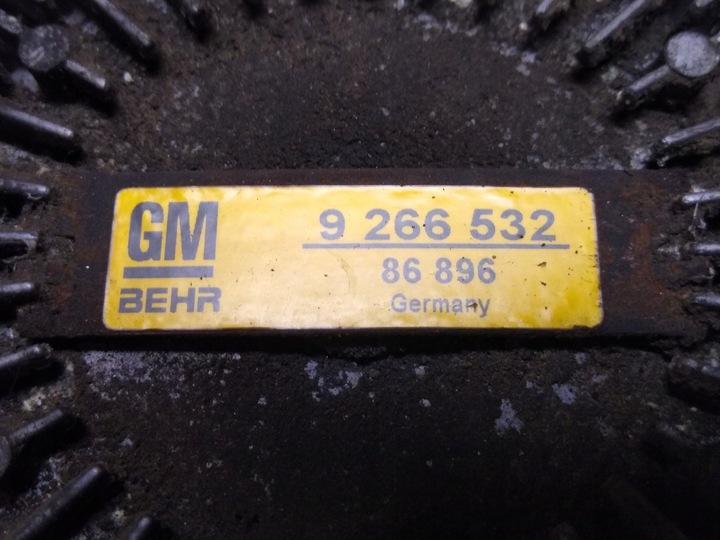 фото №3, Вентилятор visco 9266532 opel omega