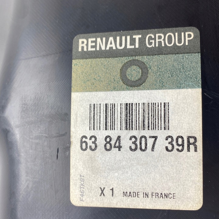 фото №15, Нове оригінальний номер підкрилок лівий перед renault zoe z.e 638430739r