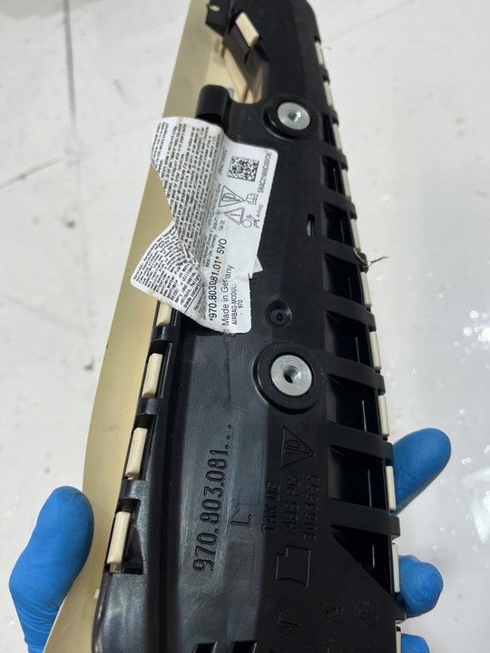 фото №5, Подушка подушка безопасности сиденье левый panamera 970 оригинал !