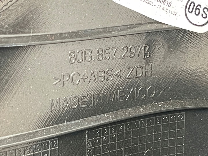 фото №11, Audi q5 ii 17-24 полка панель кондиционера 80a820043n usa