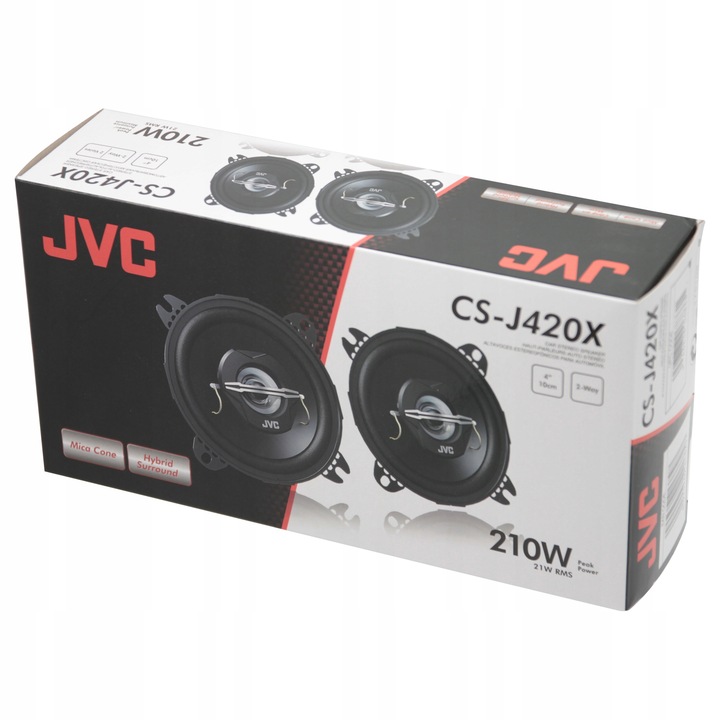 фото №8, Jvc cs-j420x | динамики 10cm 210w 90db | автомобильные 2-drożne набор