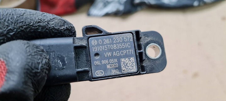 фото №7, Q5 80a датчик ciśneinia вихлопних газів 2.0 tfsi vw audi a4 b9 8w a5 06l906051k