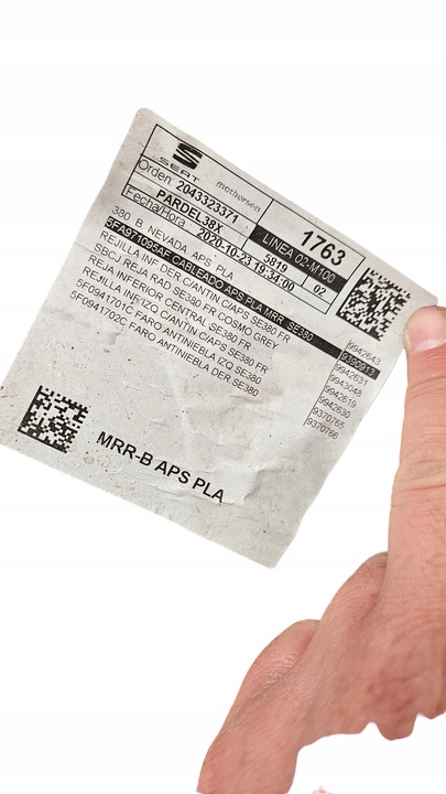 фото №11, Бампер перед переднее seat leon iv 4 5fa807221