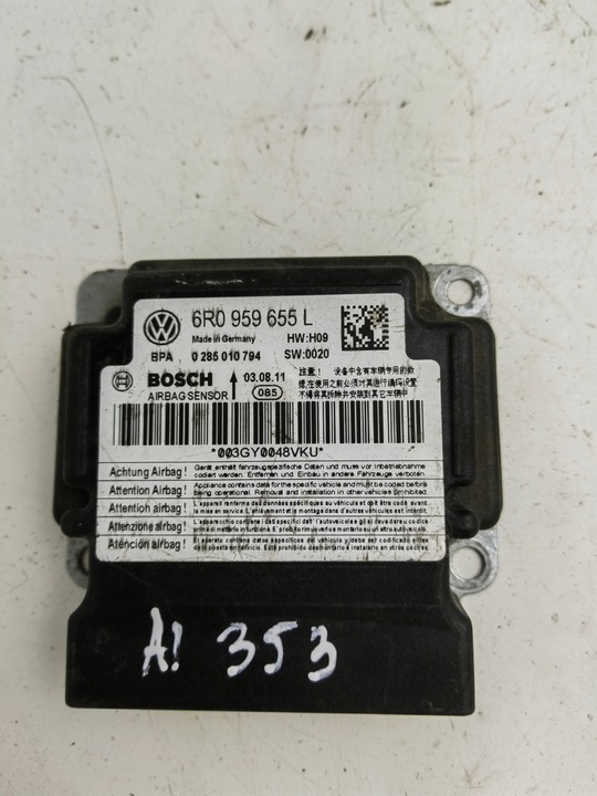 фото №1, Датчик подушка безпеки 6r0959655l