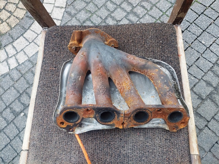 фото №1, Коллектор выпускной + зонд renault clio modus 1.2